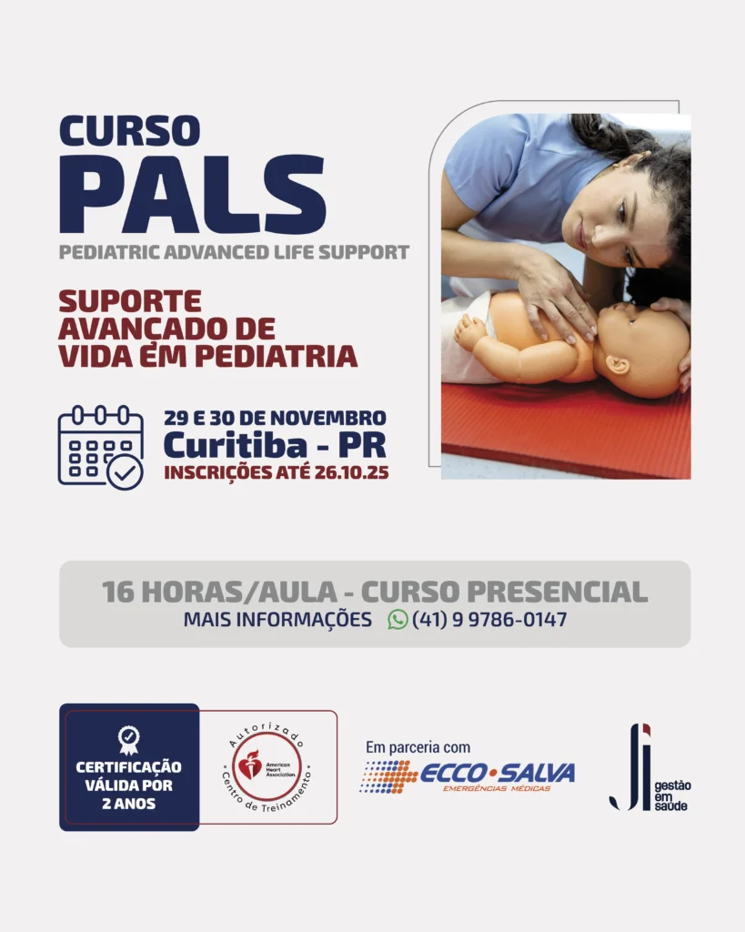 Curso PALS - Suporte avançado de vida em pediatria